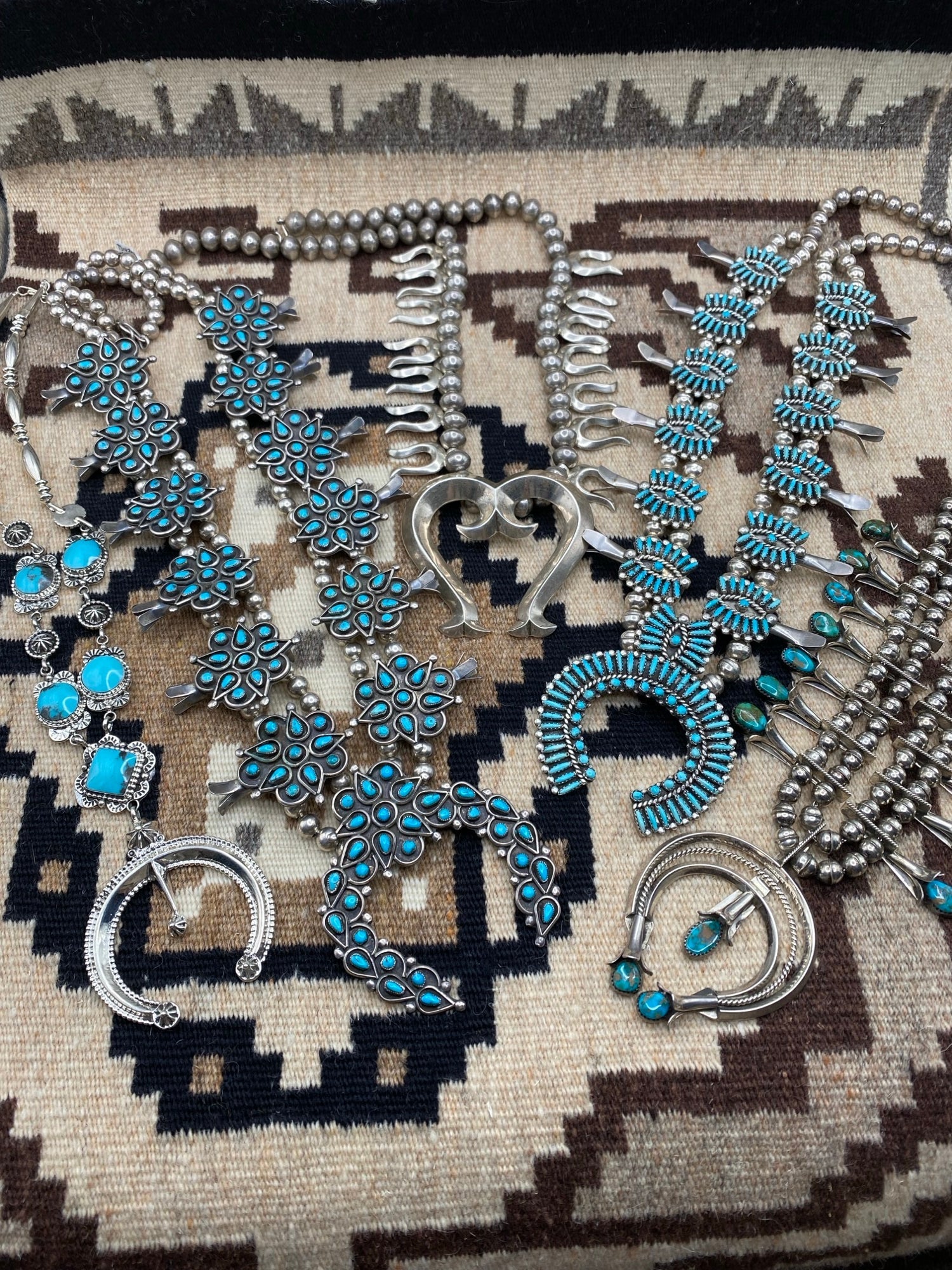 Necklaces & Squash Blossoms