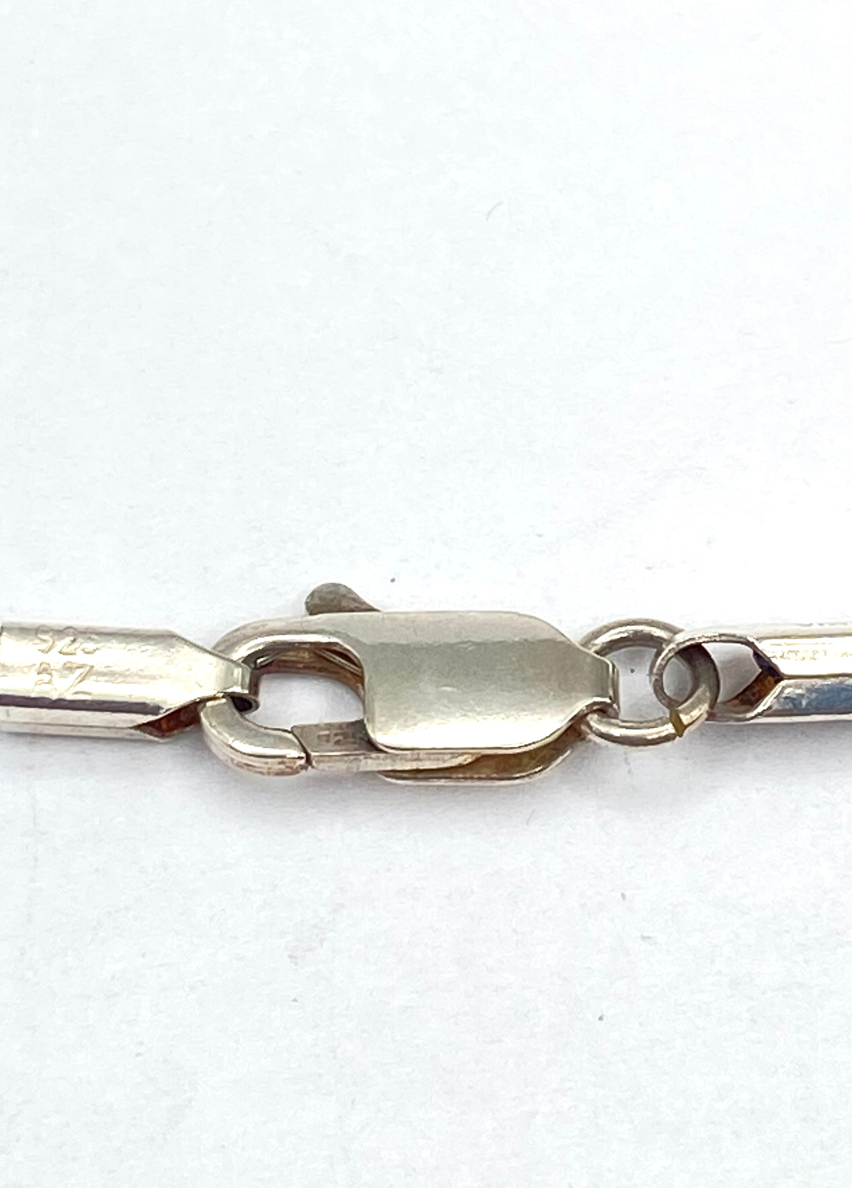 VTG Sterling Stamped Round Pendant Smoky Topaz Native American Signed